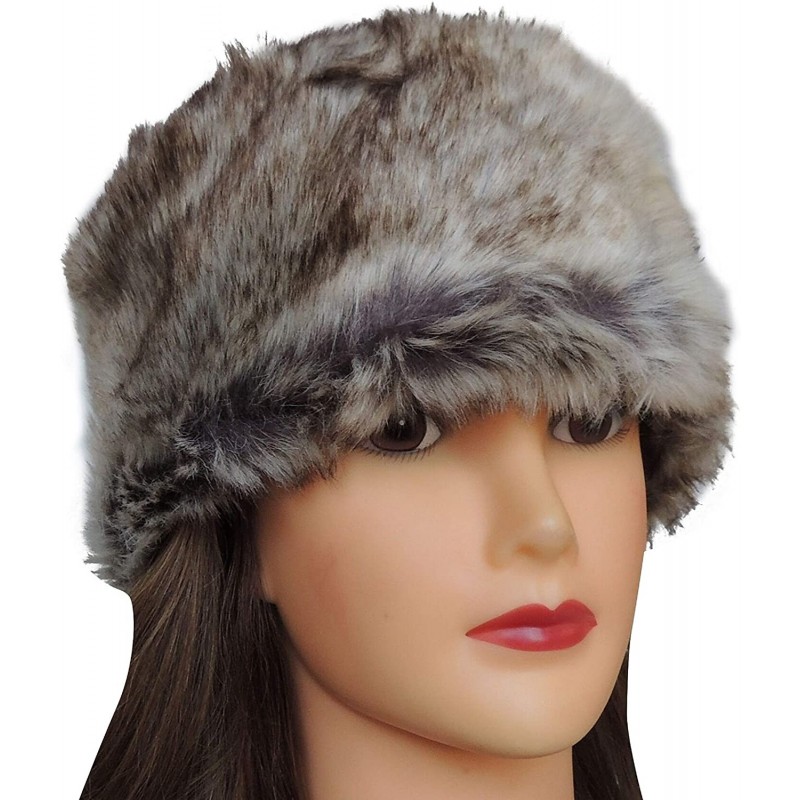 Skullies & Beanies Women's Faux Fur Brim Winter Hat- Sherpa Lined- Chunky Cable Knit- Extra Warm! - Sandy Beige - C718LEA9UUR...