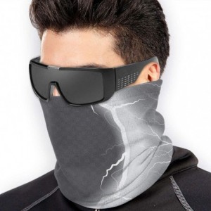 Balaclavas Neck Gaiter Headwear Face Sun Mask Magic Scarf Bandana Balaclava - Lightning - CA197SECYG0 $21.47