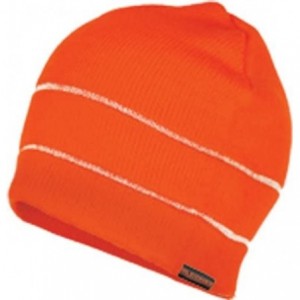 Skullies & Beanies Beanie (2826-2827) - Orange - C311BV8YYUT $8.25