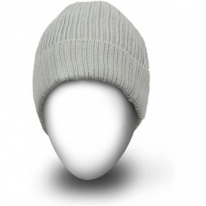Skullies & Beanies Beanie Hat for Men and Women Winter Warm Hats Knit Slouchy Thick Skull Cap - Grey - C2187Q8EW26 $7.76