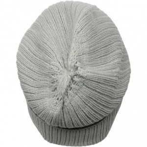 Skullies & Beanies Beanie Hat for Men and Women Winter Warm Hats Knit Slouchy Thick Skull Cap - Grey - C2187Q8EW26 $7.76