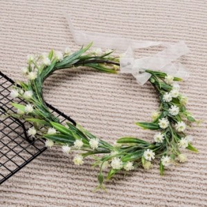 Headbands Christmas Flower Crown Vintage Nature Berries Festival Woodland Wedding Headband HD-02 - Z Ivory Crown - CB1898KMMA...