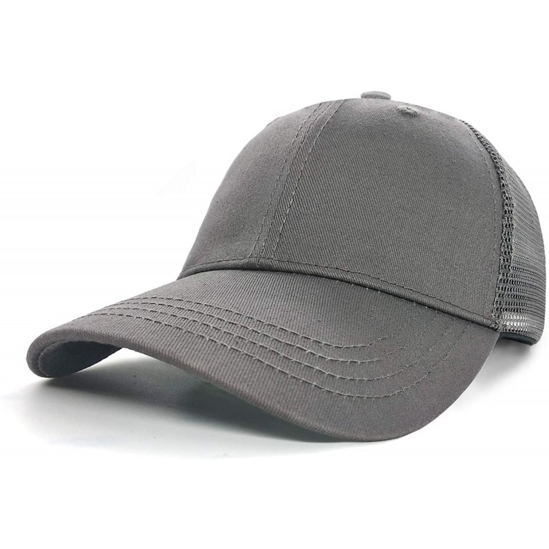 Baseball Caps Profile Baseball Trucker Adjustable Outdoor - Light Grey - CO1832499M8 $9.76