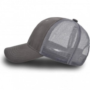 Baseball Caps Profile Baseball Trucker Adjustable Outdoor - Light Grey - CO1832499M8 $9.76