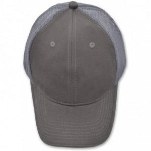 Baseball Caps Profile Baseball Trucker Adjustable Outdoor - Light Grey - CO1832499M8 $9.76