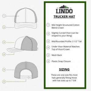 Baseball Caps Trucker Hat - GO Outdoors - Brown/Khaki - CQ18GO6ULM3 $26.71