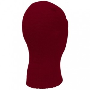 Skullies & Beanies One-Hole Ski Mask - 12 Pack - Burgundy - CT11Q2T8RZP $29.75