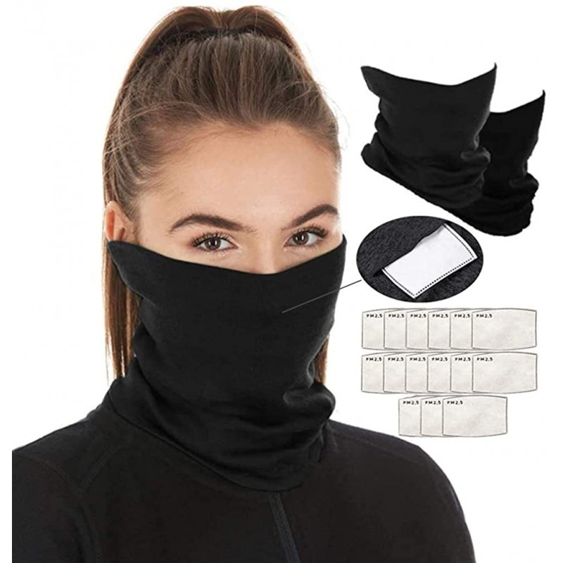 Balaclavas Men Women Face Cover Mask Bandana Ear Loops Balaclava Neck Gaiters for Outdoor Dust Wind Sun Protection - CG198UK0...