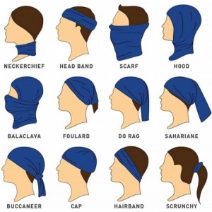 Balaclavas Men Women Face Cover Mask Bandana Ear Loops Balaclava Neck Gaiters for Outdoor Dust Wind Sun Protection - CG198UK0...