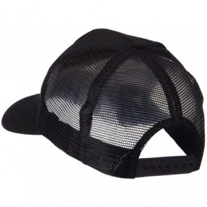 Baseball Caps Skull and Choppers Embroidered Military Patched Mesh Cap - Large Skull - CJ11FITQ3OH $23.18