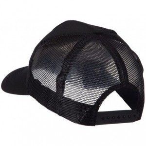 Baseball Caps Skull and Choppers Embroidered Military Patched Mesh Cap - Large Skull - CJ11FITQ3OH $23.18