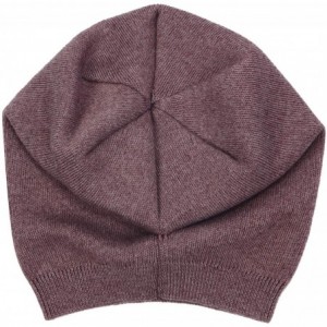 Skullies & Beanies Beanie for Women Solid Color Hat Skull Skully Cap Toboggan Fashion Fall Winter Wool Wool Cap - D-6 - C818Y...