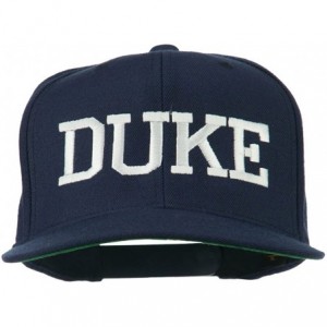 Baseball Caps Halloween Character Duke Embroidered Snapback Cap - Navy - C211ONYR6NP $30.36