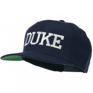 Baseball Caps Halloween Character Duke Embroidered Snapback Cap - Navy - C211ONYR6NP $30.36