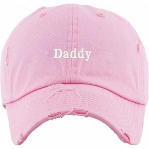 Skullies & Beanies Good Vibes Only Heart Breaker Daddy Dad Hat Baseball Cap Polo Style Adjustable Cotton - (3.2) Pink Daddy V...