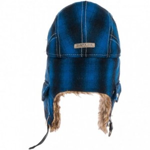 Skullies & Beanies Trooper Ear Flap Cap w/Faux Fur Lining Hat - Western Trapper - CG11PV6E1DR $18.31