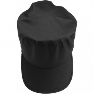 Baseball Caps Mens Cotton Twill Painters Cap - Adjustable Hat Unstructured Low Crown - Black - CZ119N1AVP7 $7.74