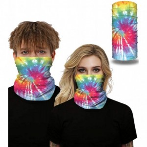 Balaclavas Bandana Face Mask Neck Gaiter- Unisex Scarf Mask Tube Multifunctional Headwear- Buff Face Mask - F-colorful-3 - CO...