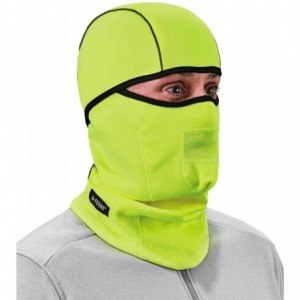 Balaclavas N Ferno 6823 Balaclava Wind Resistant - Lime - CG185OC46MA $20.87