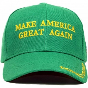 Baseball Caps Trump 2020 Keep America Great Embroidery Campaign Hat USA Baseball Cap - Make America Great Again- Green - CM19...