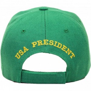 Baseball Caps Trump 2020 Keep America Great Embroidery Campaign Hat USA Baseball Cap - Make America Great Again- Green - CM19...