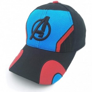 Baseball Caps Endgame Superhero Adjustable Hat Baseball Cap Cosplay Accessories - Blue - CW18RXN4Z9T $30.01