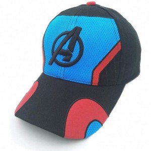 Baseball Caps Endgame Superhero Adjustable Hat Baseball Cap Cosplay Accessories - Blue - CW18RXN4Z9T $17.85