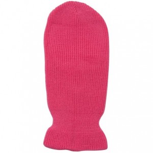 Balaclavas Rainbow Unicorn Ski Mask - Hot Pink - CS184YXU0MM $16.01