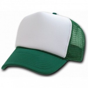 Baseball Caps 2 Tone Trucker Cap - Dark Green / White - CN1199QEA85 $19.73