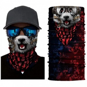 Balaclavas Cat Print Face Mask- Rave Bandana- Neck Gaiter- Scarf- Summer Balaclava for Dust Wind UV Protection - Ctb - CG197Z...