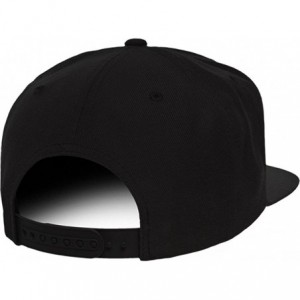 Baseball Caps Flexfit Queen Embroidered Flat Bill Snapback Cap - Black - CT12IZKPR65 $20.18