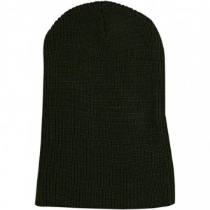 Skullies & Beanies Corduroy Slouchy Beanie Warm Winter Ski Skater Hip-hop Hat - Olive - CT11OCK9MU5 $7.69