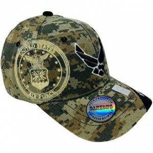 Baseball Caps U.S. Air Force Hat - Official Licensed Military Baseball Cap - Air Force Logo - Camouflage - CG18QEY3GI4 $14.82