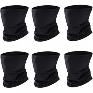 Balaclavas Scarf Balaclava Mask-Neck Gaiter Scarf Mask Sunscreen Breathable Bandanas mask - Black - C2198GDLAQ6 $21.27