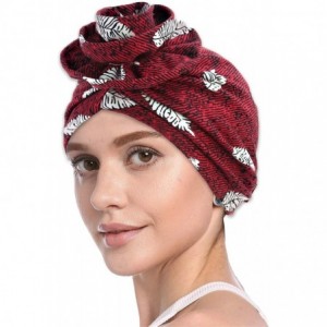 Skullies & Beanies Printed Elastic Turbans Sleeping Headwear - C918T8HTH7A $15.02