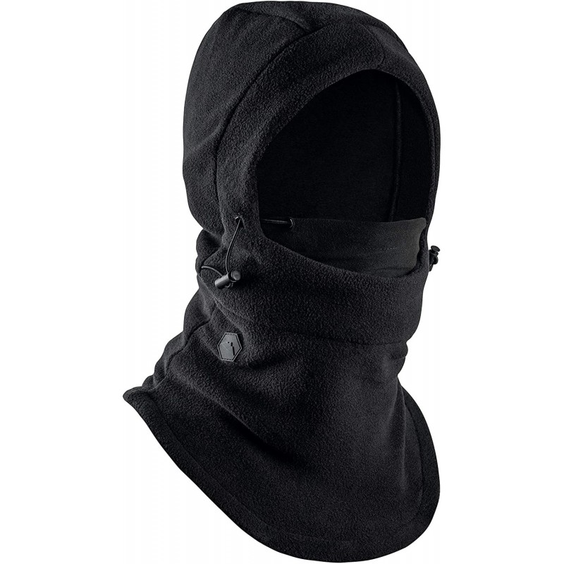 Balaclavas Balaclava Ski Mask - Extreme Cold Weather Face Mask - Heavyweight Fleece Hood Snow Gear for Men & Women - C512MEAX...