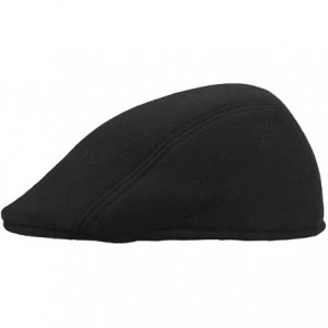 Baseball Caps Classic Herringbone Newsboy Hunting Headwear - Black - CF12NDYIZLH $12.63