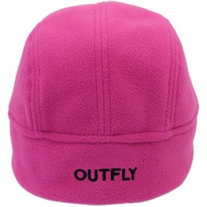 Skullies & Beanies Unisex Beanie Hats Skullcap Polar Fleece Skullies Cap Cotton Liner Men and Women Winter Hat - Pink - C7187...