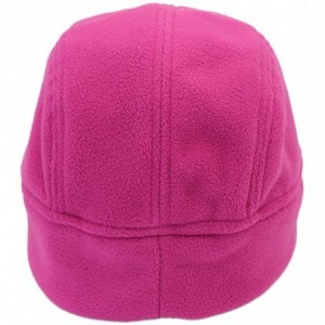 Skullies & Beanies Unisex Beanie Hats Skullcap Polar Fleece Skullies Cap Cotton Liner Men and Women Winter Hat - Pink - C7187...