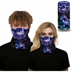 Balaclavas 3D Face Mask Seamless Bandana Unisex Headscarf UV Protection Scarf - Color D - CJ199ZNTI6E $14.49