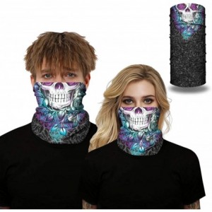 Balaclavas 3D Face Mask Seamless Bandana Unisex Headscarf UV Protection Scarf - Color D - CJ199ZNTI6E $14.49