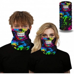 Balaclavas 3D Face Mask Seamless Bandana Unisex Headscarf UV Protection Scarf - Color D - CJ199ZNTI6E $14.49