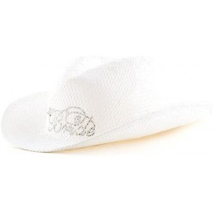 Cowboy Hats White "Bride" Cowboy Hat - CW111XE1Q1L $26.03