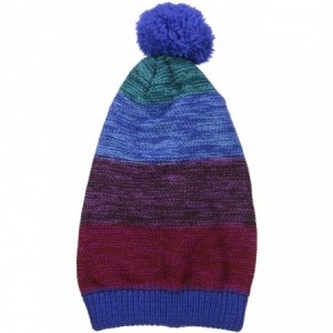 Skullies & Beanies Women's Slouch Beanie - Porcelain Blue - CU18H96C3A3 $22.69