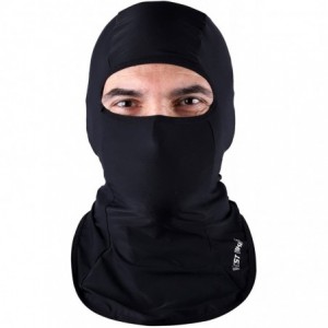 Balaclavas Lycra Fabrics Balaclava Sweat Absorbent - Black - CH18COITSD6 $11.05