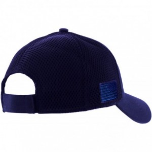 Baseball Caps American USA Flag Mesh Tactical Cap Military Embroidered Hat w/Side Reverse Flag - Royal / Purple - C918Q79CUCS...