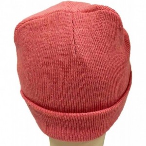 Skullies & Beanies Tight Knit Beanie Skull Cap - Mauve - CY110FSF7TX $7.93