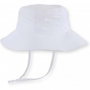 Bucket Hats Women's Dover Sun Hat - White - CU185RTYHM3 $36.94