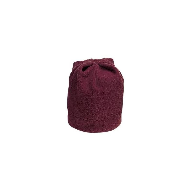 Skullies & Beanies Men's R Tek Stretch Fleece Beanie - Maroon - CD11NGRNRVZ $8.88