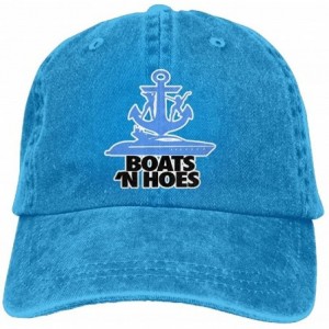 Skullies & Beanies Boats and Hoes Anchor Cool Unisex Washed Cap Adjustable Dad's Denim Stetson Hat - Royalblue - CL18E6TN7ZE ...